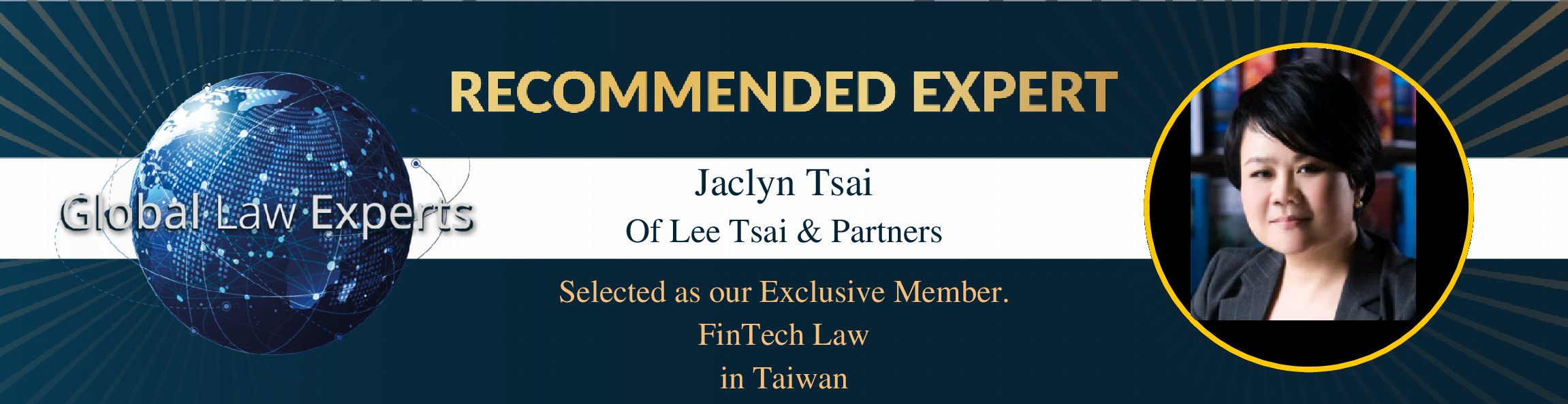 Jaclyn Tsai has been named as a 